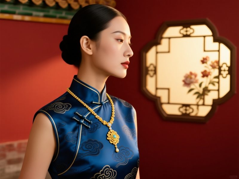 中国金店以「中国元素」为设计核心,品牌文化融汇华夏传统工艺与现代审美。
