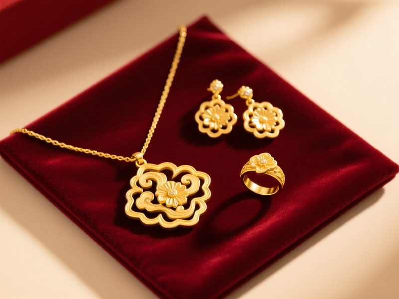 婚嫁三金套装